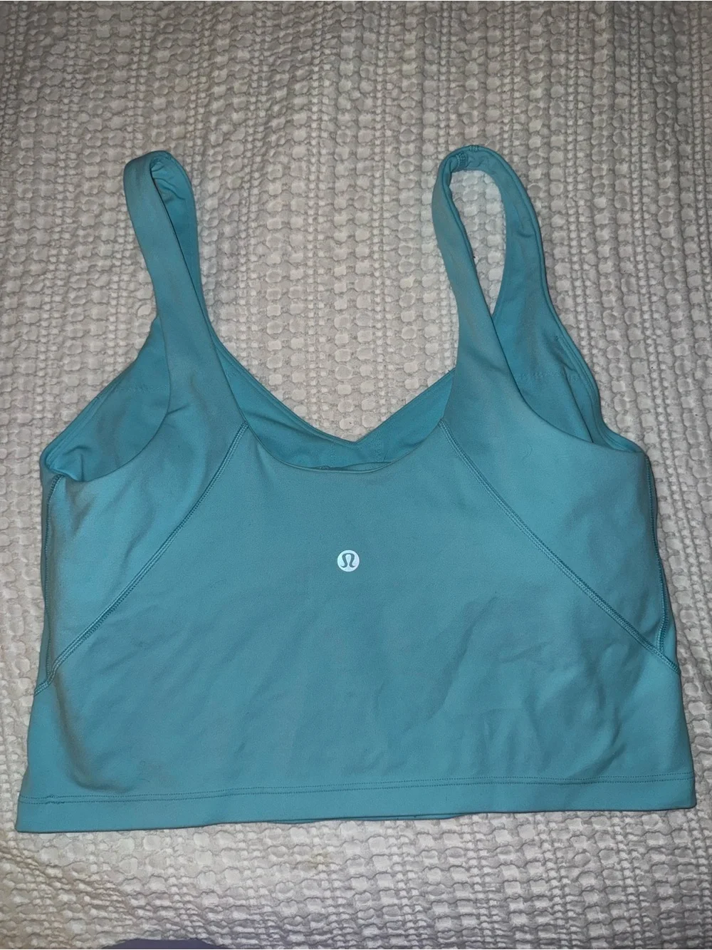 Lululemon Align Tank Top Cyan Blue size 10